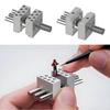 Mini Portable Workbench Vice Hand Vise Handheld Jig Metal Precision Bench Vise Military Model Coloring Sanding Remodeling Tool