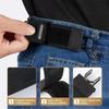 1Pcs New Unisex Buckleless Belt Hook Waist Buckle Adjustable Elastic Waist Belt Comfortable Metal Hook Belt
