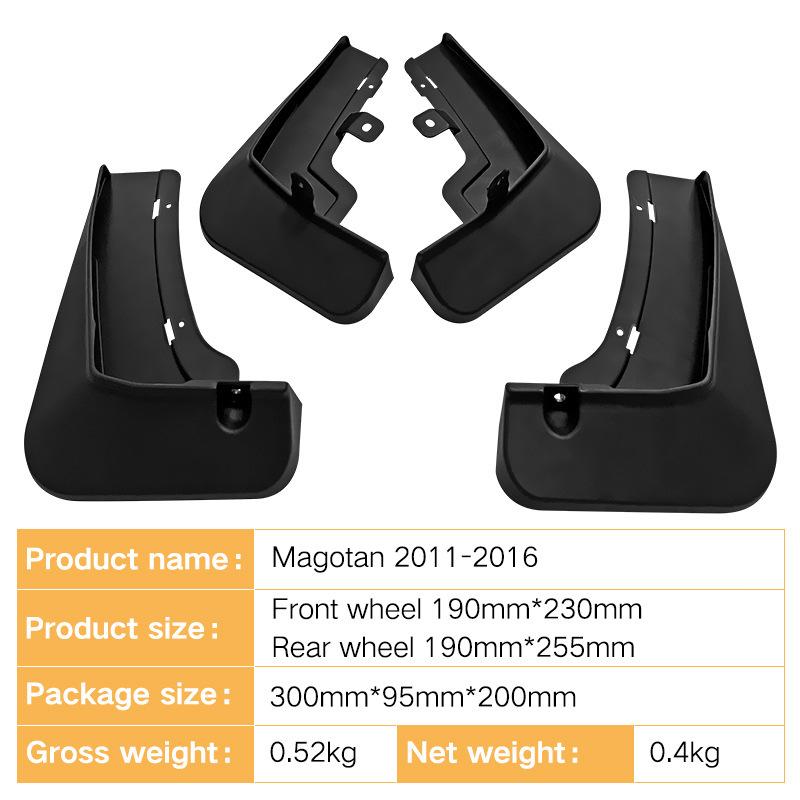 Passend für Volkswagen Magotan 2011-2016 Autoreifenkotflügel, Kotflügel