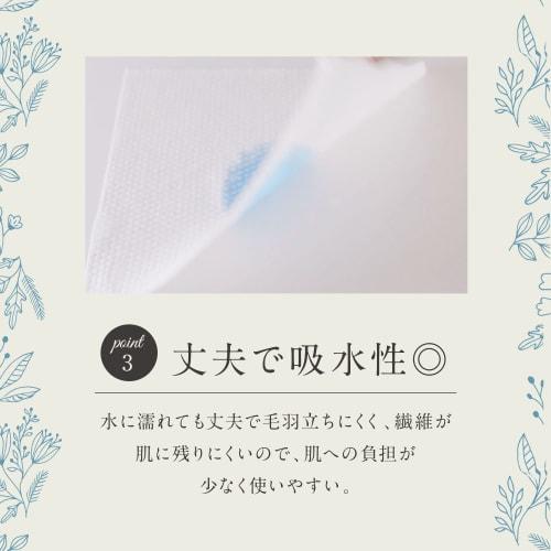 Nanoni Always Clean Face Towel (Thick Type) 80-Count iSDG Ishokudogen