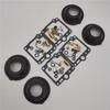 4 Set Carburetor Rebuild Kit with Diaphragm Vacuum For Yamaha XJ700X Carb Repair
