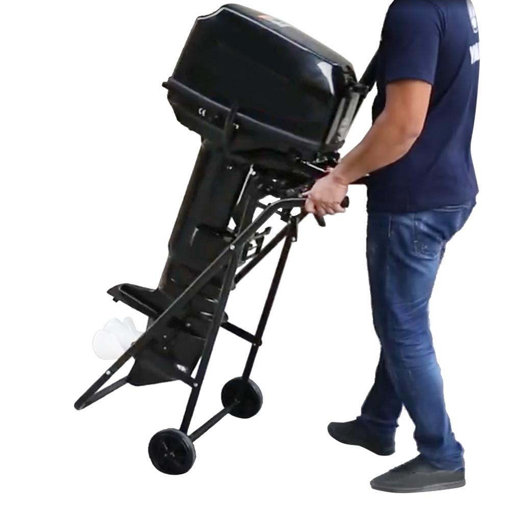 Heavy Duty Outboard Trolley Boat Motor Carrier Cart Engine Storage Stand