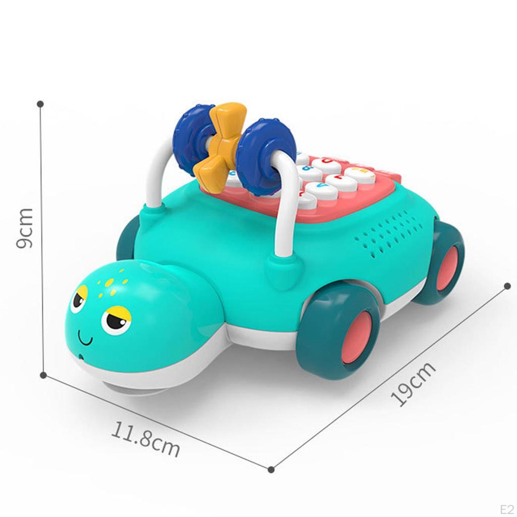 Cartoon Telephone Pull Toys Develop Cognition Early Education Pretend Enlightenment