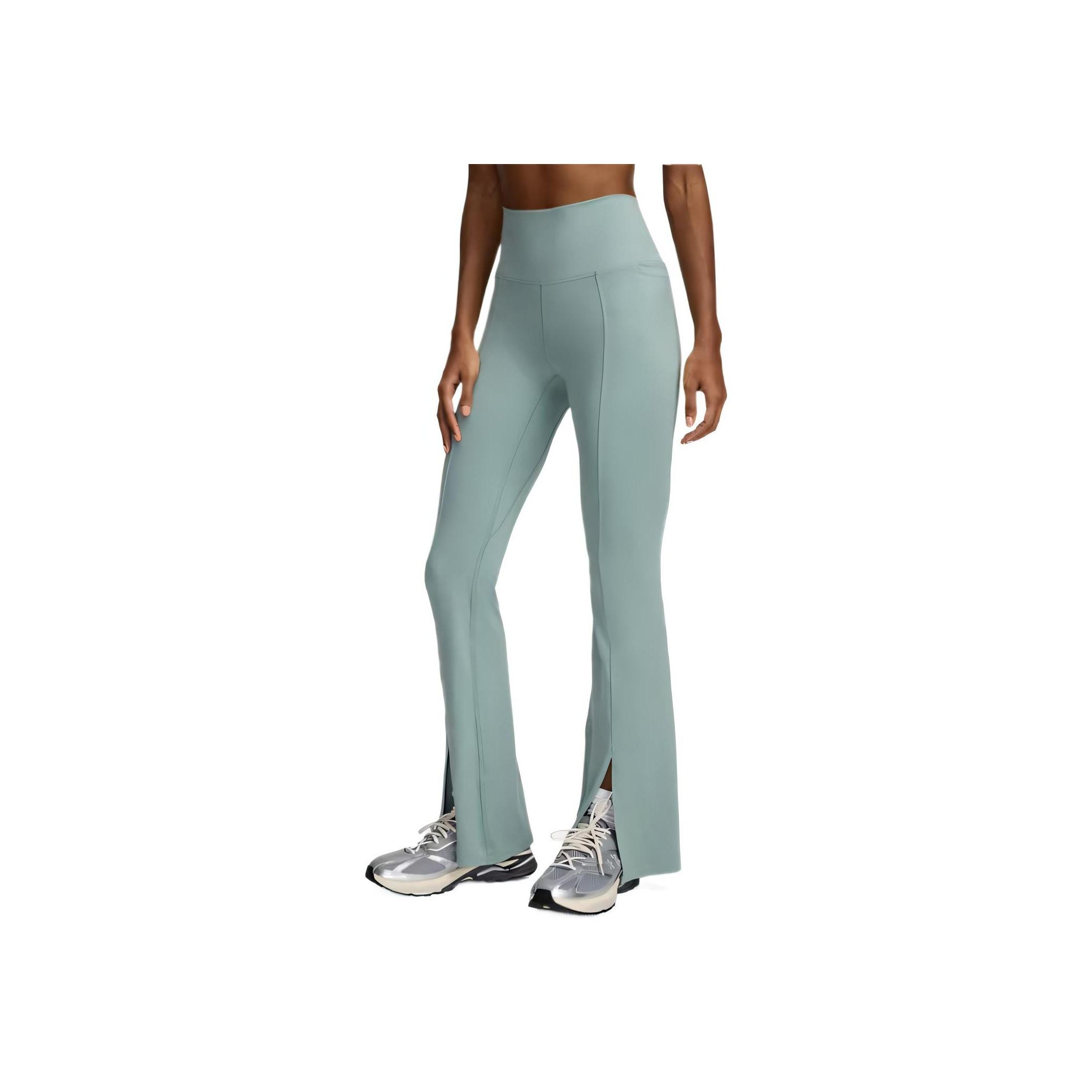 

Under Armour Meridian Comfortable Fashion Simple Versatile Flared Quick-Dry Casual Pants Women bottoms Silicon-Green 1386623-348 XL