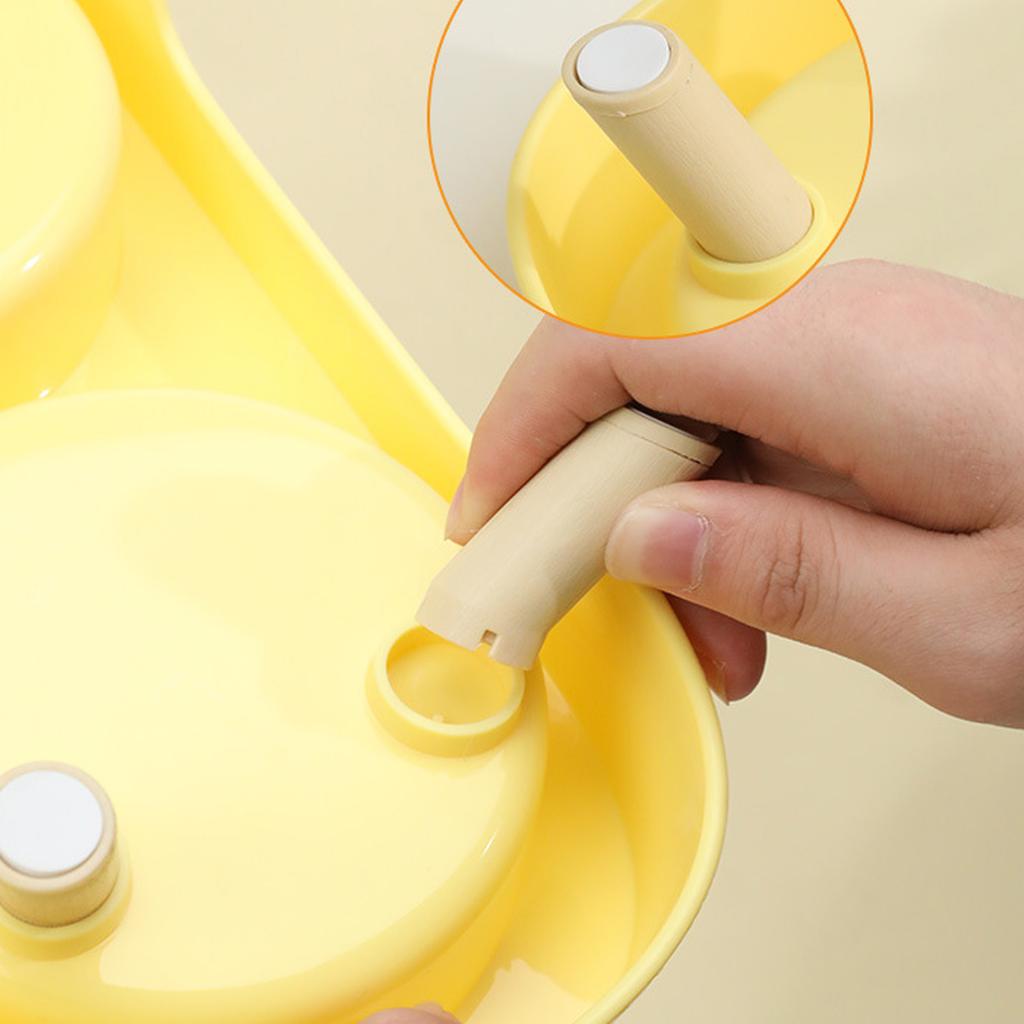 Stainless Steel Cats Bowl With Base Food Water Feeding Practical Pet Bowl Set Drinking Water Neck Cats Double Bowl