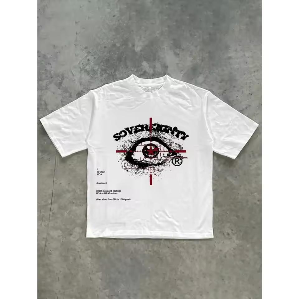 Men Women Y2K Graphic T-Shirt 100% Cotton Summer Streetwear Retro Casual Short Sleeve Tee, breathable cotton casual tee