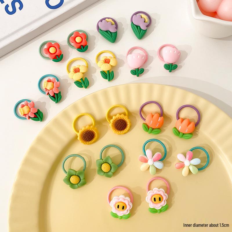 Elastici Sicuri per Capelli da Bambino per Treccine - Elastici Delicati per Capelli di Neonati e Bambini