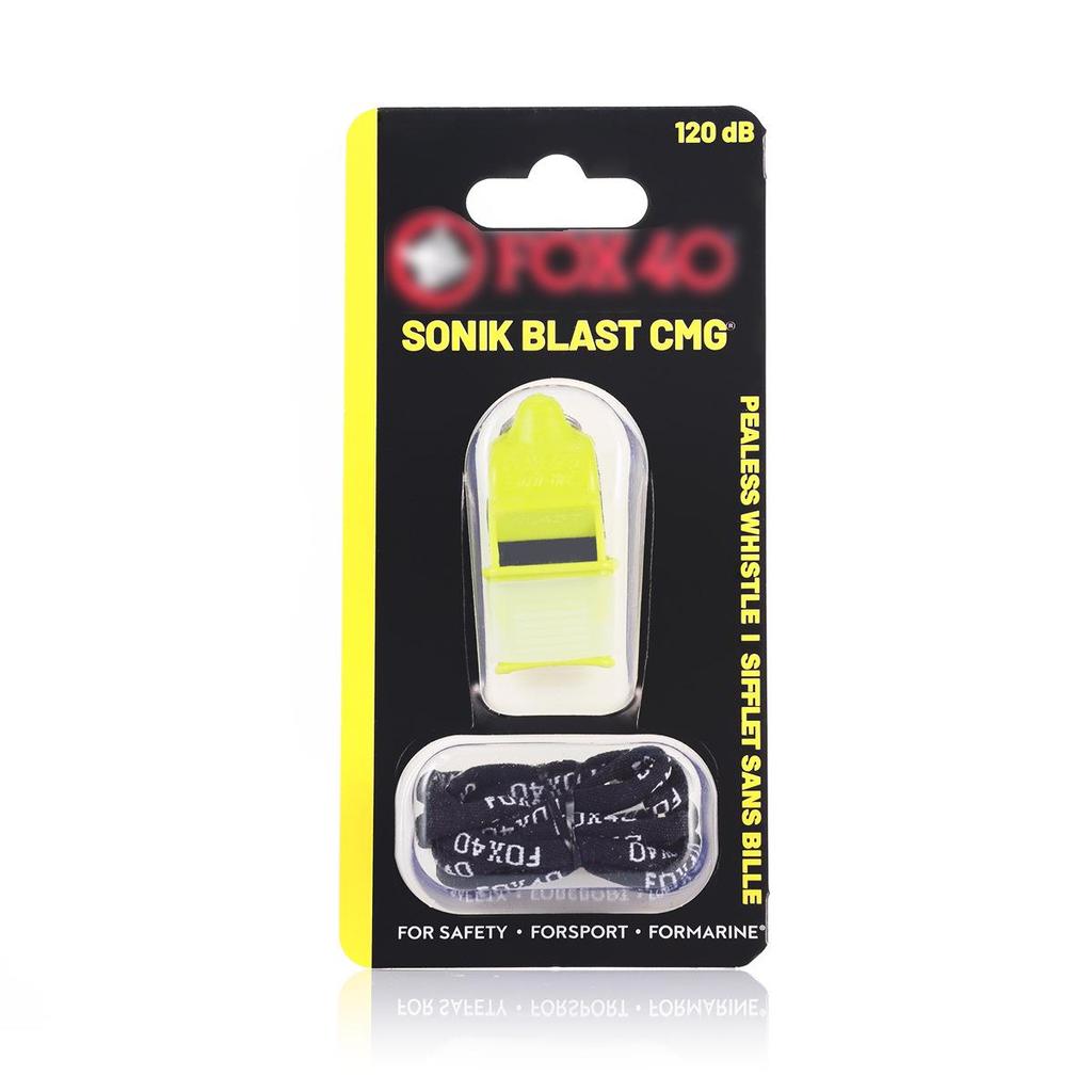 FOX40 Nuclear-Free High-Decibel Professional Coach & Referee Whistle for Outdoor Sports