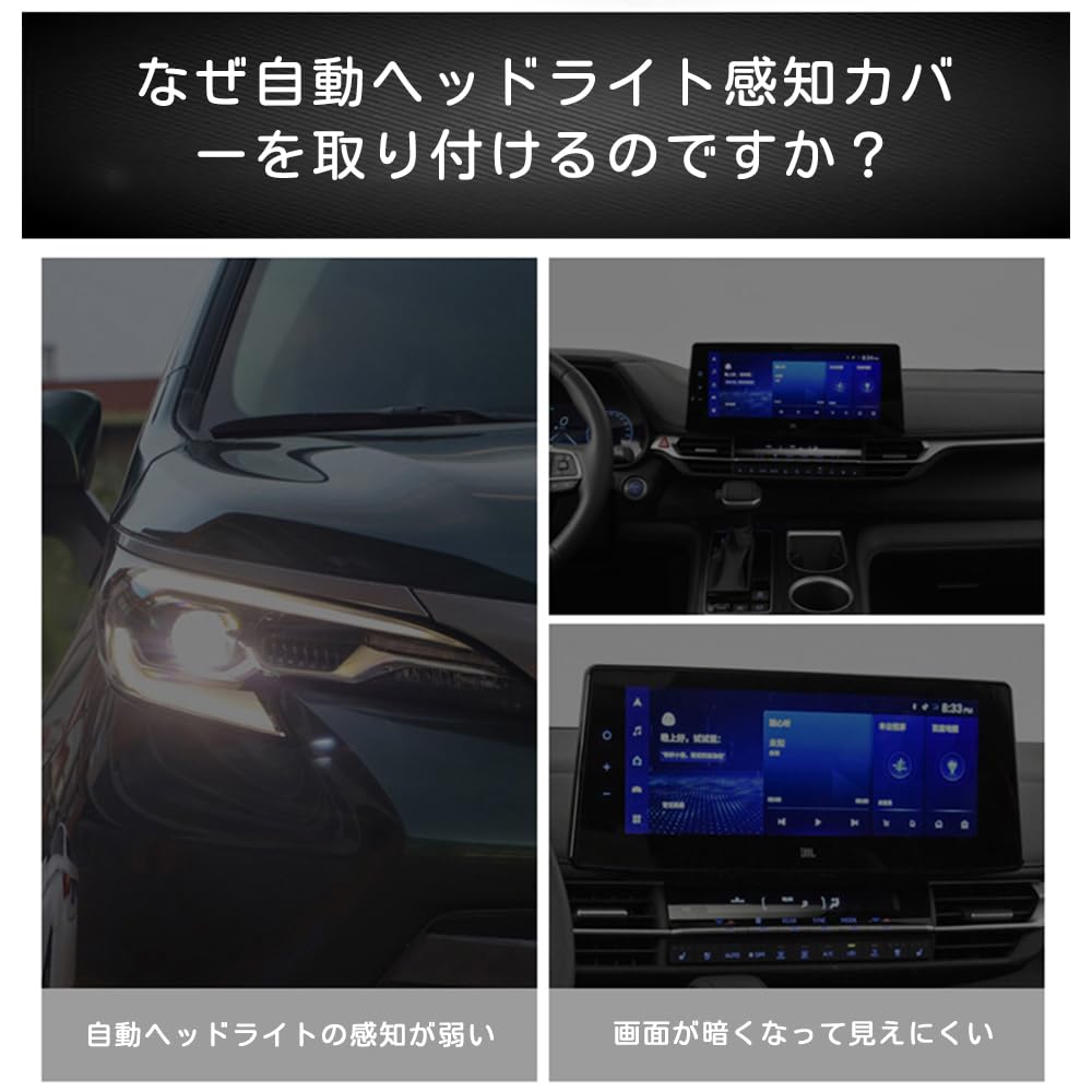 Auto Light Sensor Cover, 0.7 Inch (18 Mm), Set of 2 (Clear + Smoke),