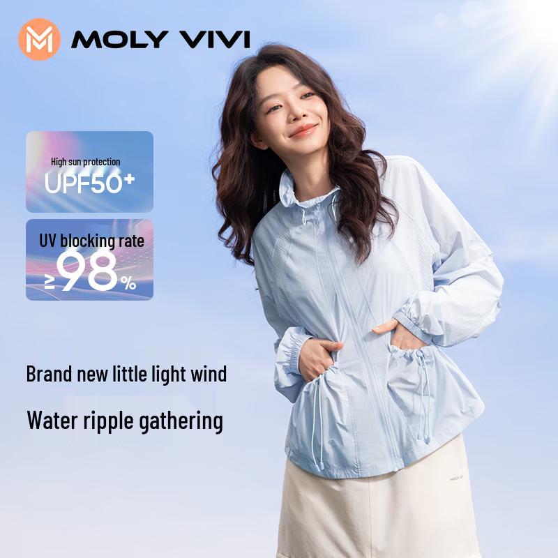 

MOLY VIVI Women s Lightweight UV Protection Jacket M