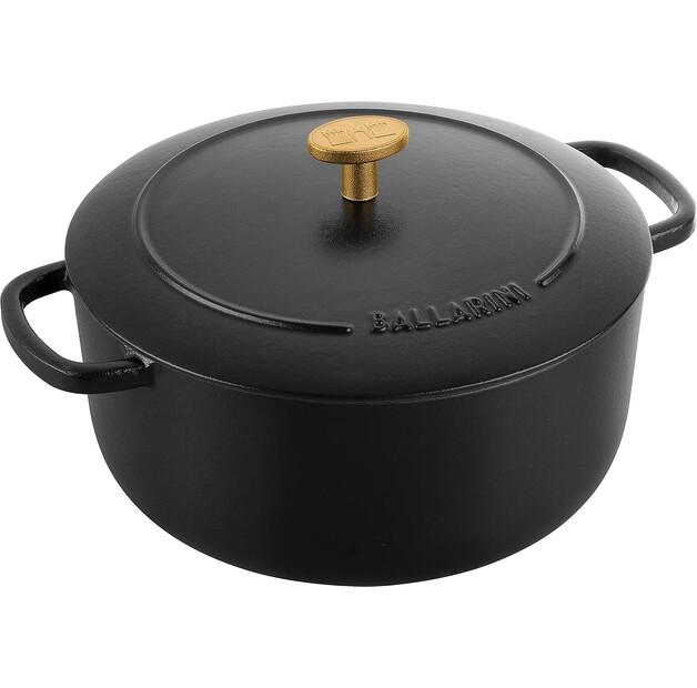 

Кокотница Zwilling Ballarini Bellamonte, круглая, 22 см, чёрная (75003-540-0)