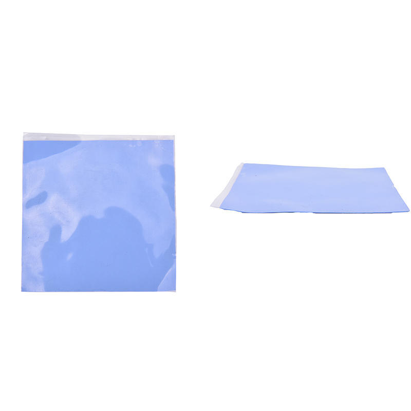 Modrý chladič GPU CPU Chlazení Teplovodivá silikonová podložka 100 mm x 100 mm x 0,5 mm