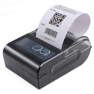Mini Portable Thermal Printer Wireless Lable Receipt Printer USB BT