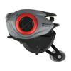 Abu Garcia MAX5 ELITE ROCKET-L Baitcasting Reel, High Gear, Black