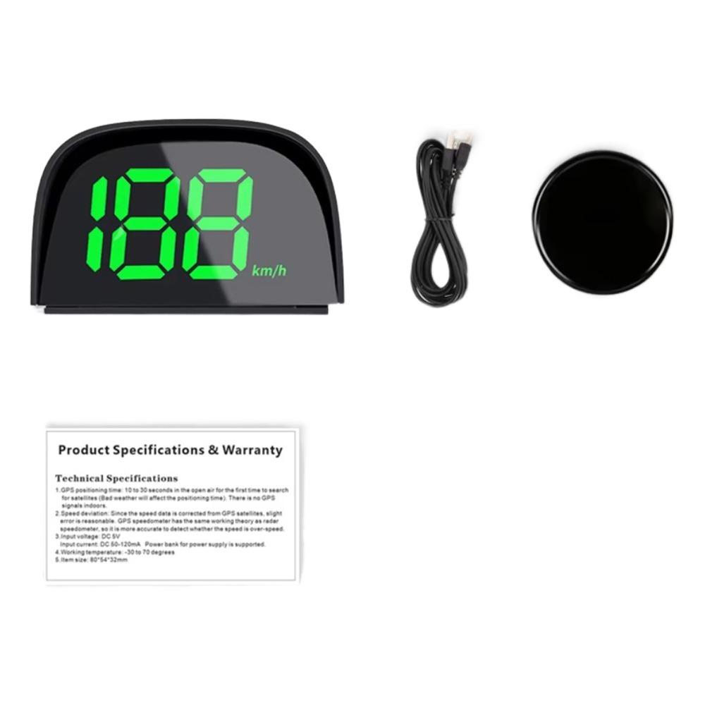 Plug&Play Head Up Display Car Speedometer HUD Vehicle Speed Meter  Speed Meter
