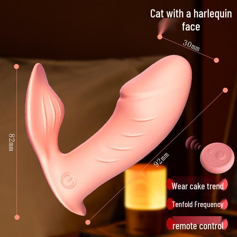 Long Love Wearable Vibrating Dildo Massager for Women - Erotic Self-Pleasure Panty Bullet Toy