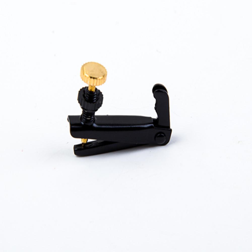 4Pcs/set Violin Fine Tuner Adjuster Copper Plating Screws for 3/4 4/4 Size Violin Violin Accessories Black