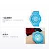 Casio BABY-G theme series, neon backlight, 3D three-dimensional time characters, classic pointer dual display, quartz movement, resin BGA-130-2B