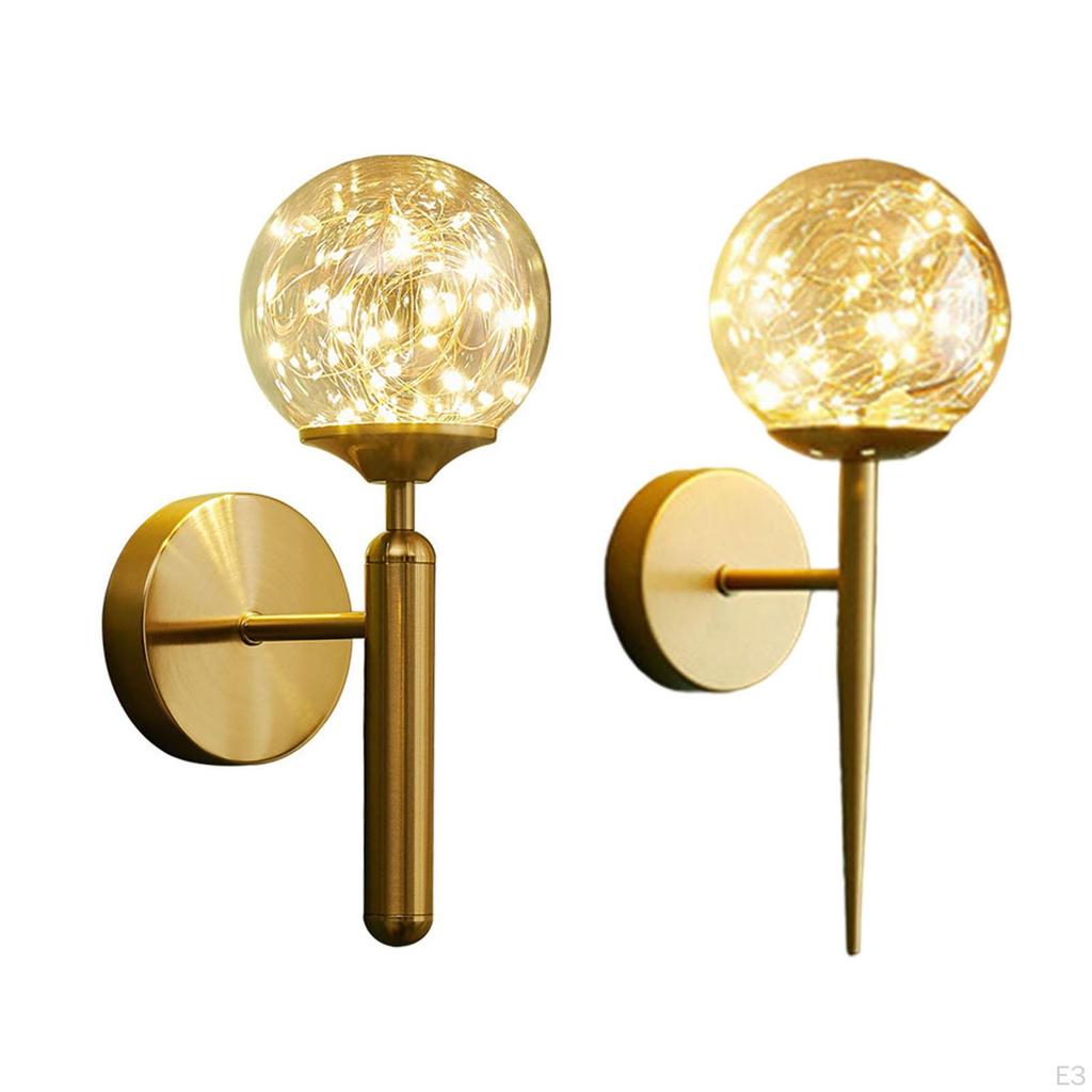 LED Stylish Wall Mount Sconce Fairy Lamps Nightlight for Balcony Indoor Industrial Bathroom
