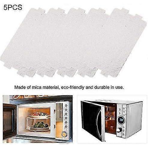 5PCS Microwave Mica Sheet Mica Plate Microwave Oven Spare Parts