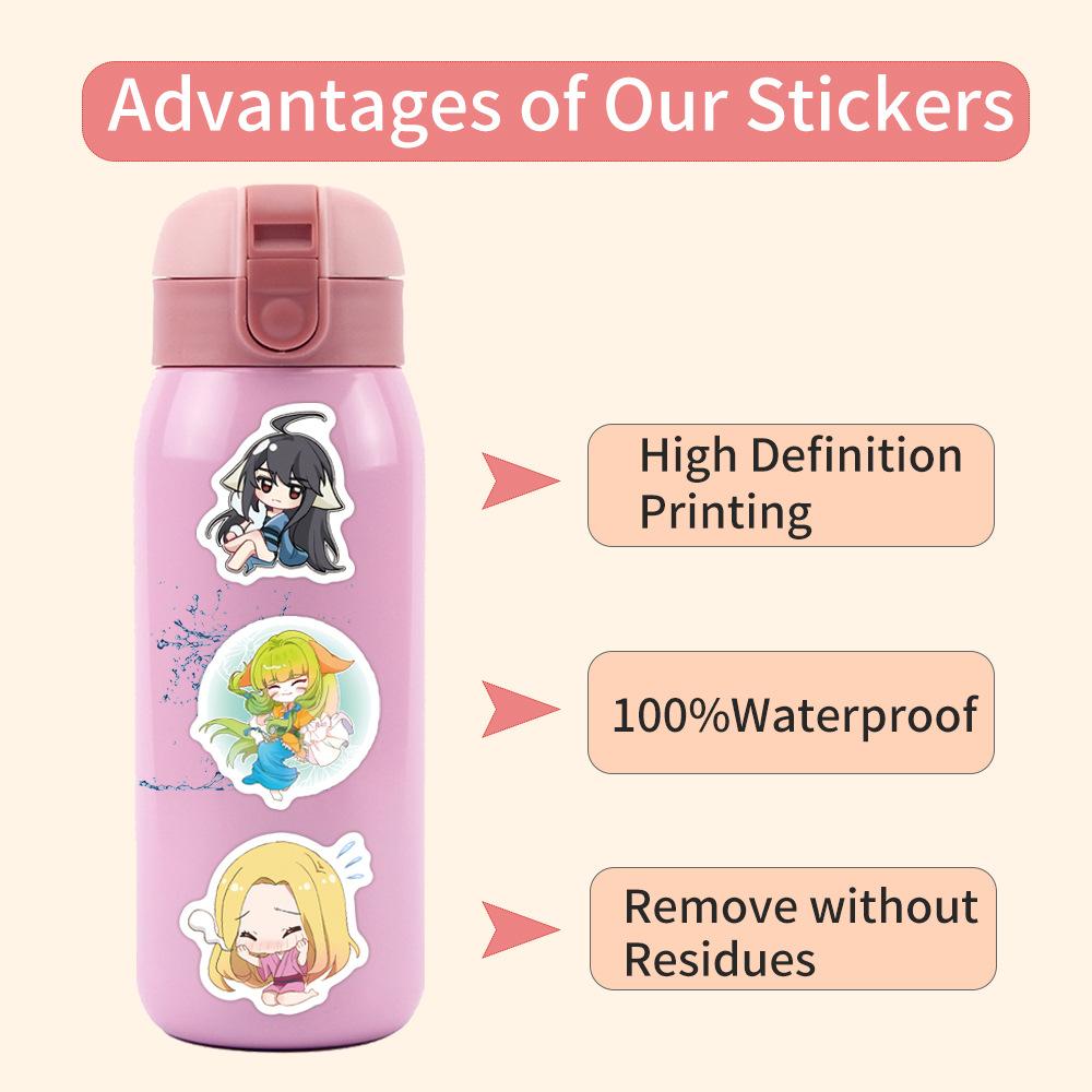 105 Neue Stile von Fuchs Dämon Kleiner Matchmaker Graffiti Aufkleber Dekorieren Kühlschrank Skateboard Wasserbecher DIY Personalisierte Aufkleber