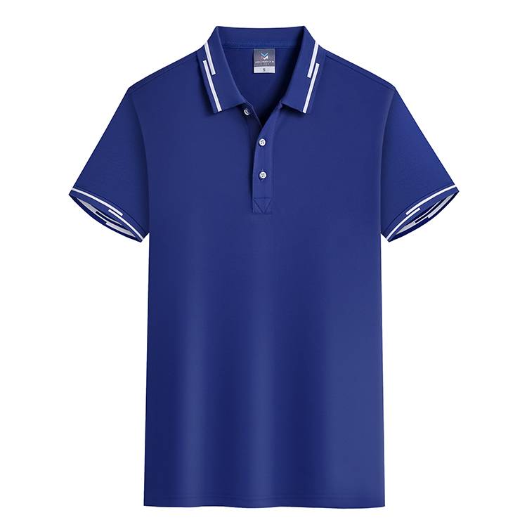 ZHJM 10125 Broken Bridge 200G Combed Siro High Imitation Cotton POLO