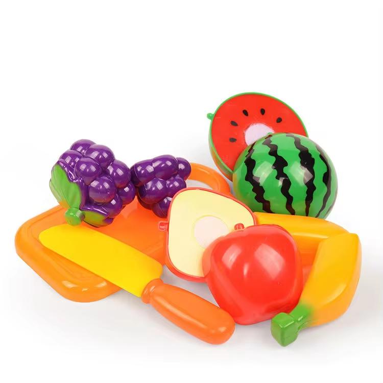 Spielzeug Kreatives Spielzeug Baby Spielzeug Essen Küche Durian Apfel Obst Dinette Schneidespiel Hamburg Pizza Kochen Rollenspiel Haus Mädchen