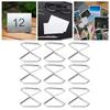 50PCS Table Number Holders Rhinestone Shape Photo Card Picture Display Clips for Wedding Birthday Party