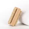 Nail Brush Double Sided Wood Handle Soft Bristle For Manicure Pedicure Dust Clean Nail Care Tool Salon Beauty Accessory