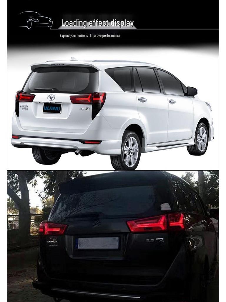 Flowing Turn Signal Taillight for 2016-Present Toyota INNOVA Models