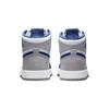 Air Jordan 1 Retro High OG PS True Blue Kids Sneakers White Cement-Grey FD1412-410