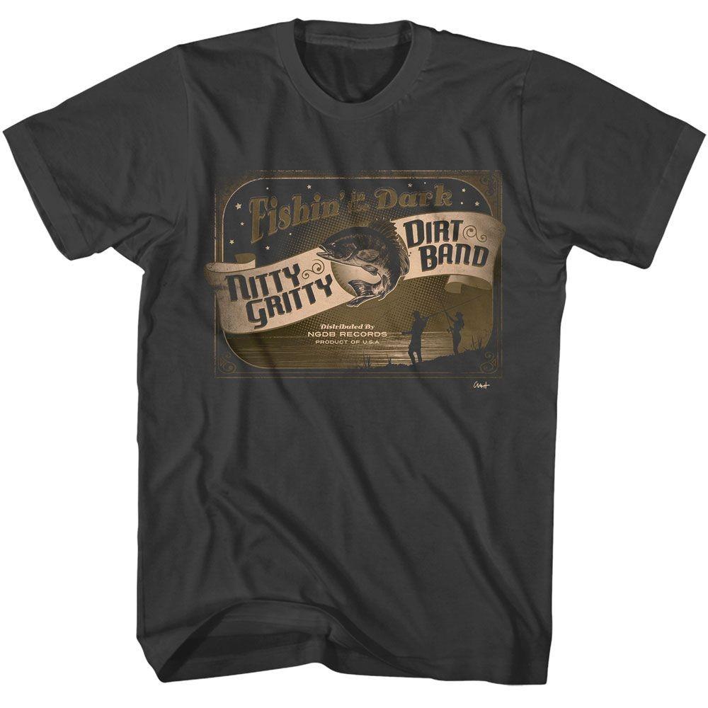 Nitty Gritty Dirt Band Fishin In The Dark Music T-shirt Tops Tees Men's Women's Unisex