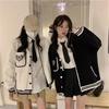 Street Style Girl Academy Baseball Jacket: 2025 Trendy Casual Loose Hoodie for Spring/Autumn