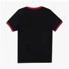 Courage 125jtS017 JS0203 B087 Logo ContraSt Women S Short Sleeve Tee