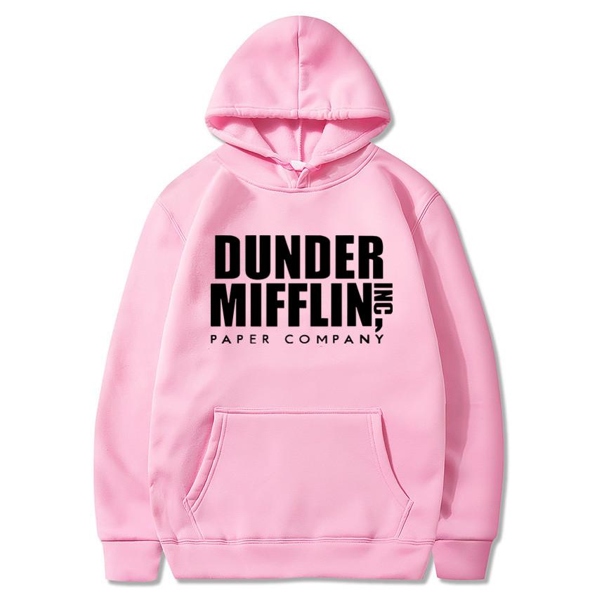 The Office Dunder Mufflin INC Hoodie Dwight Schrute Sweatshirt Women Hoodies Casual Pullover Hooded Sweater