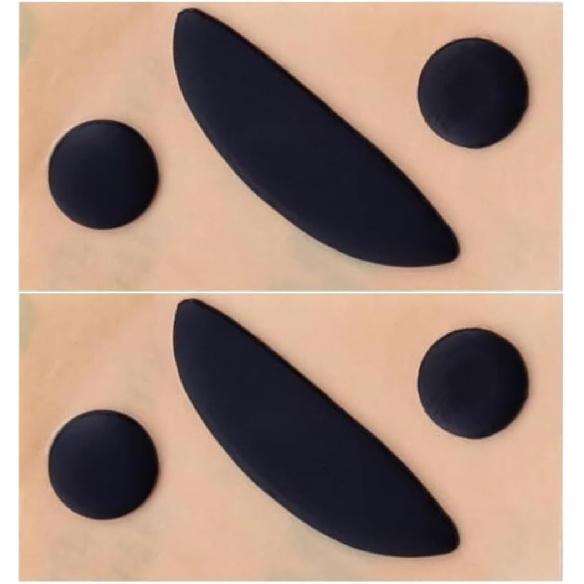 Mice Skates Mouse Feet for Logitech Mouse M185 M186 M220 M221 B220-Replacement Pads 2 Sets