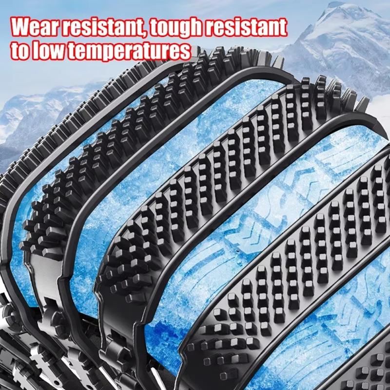 Widen Thick Plastic Car Tire Snow Chains 4/20Pcs Anti-Slip Winter Emergency Tool for Off-Road Snow Driving