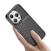 Armored iPhone 15 Pro Thunder Case - Black by Hurtel