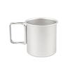 Aluminum Folding Camping Cup, Lightweight and Boiling Water Safe