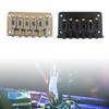 78mm Top Load Tailpiece Guitar Roller Saddle Bridge Hardtail with Screws & Wrench 6 String Guitar Bass Replacement Parts
