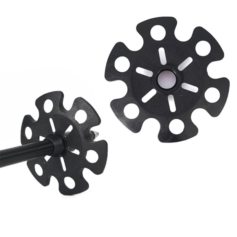 Universals Prevent Sink Snow Mud Protective Cover For Hiking Poles Light Weight Walk Stick Cane Snowflake Basket Mud Sand