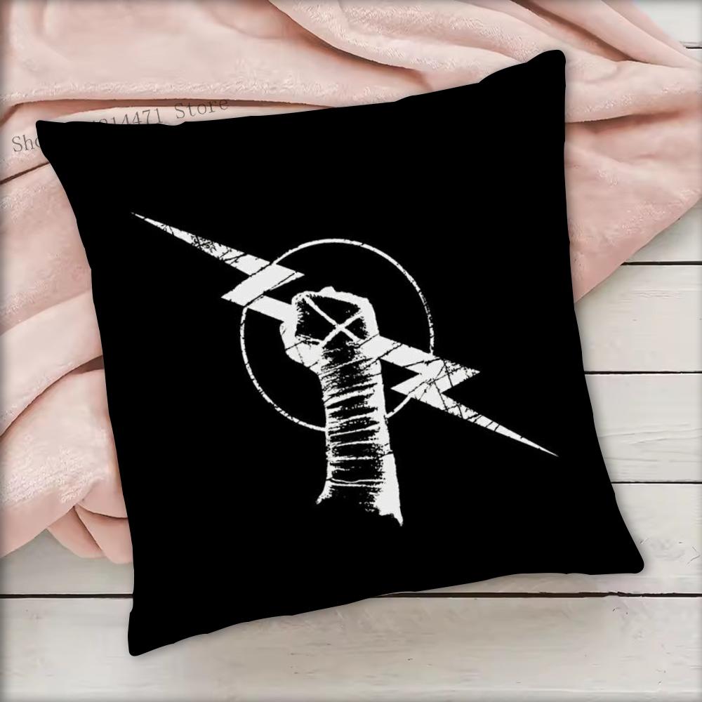 1 Stück CM Punk WWE Kissenbezug Quadrat Schlafzimmer Sofa Freizeit Komfort Kissen Auto Wohnzimmer Heimdekoration