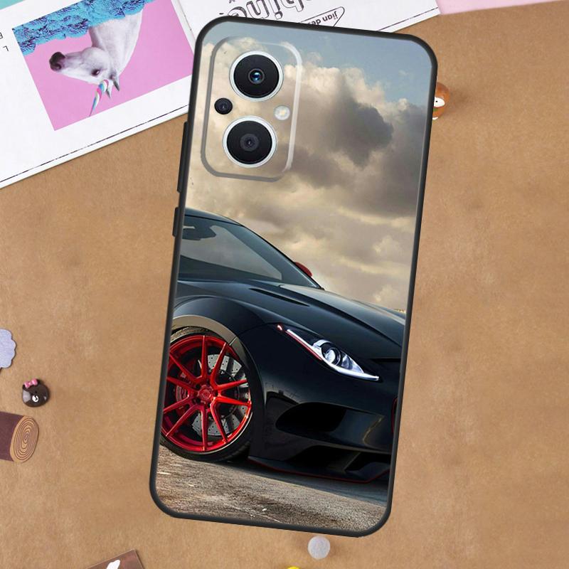 Sport Cars Male Men Case For OPPO Reno 12F 13F 14F 11F 8T 7 8 10 11 12 13 14 Pro OPPO Find X6 X5 X8 Pro Cover