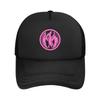 White Tiger Power Rangers  Trucker Hat Adult Vintage  Mesh Baseball Cap Polyester Breathable Sports Cap