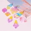 Earring Pendant Silicone Mold Heart DIY Epoxy Resin Mould Jewelry Making Tools