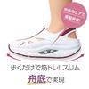 Anfamie Nurse Shoes, Sport Fit Sneakers, Boat Sole, Comfortable, 2-Way, Sweat-Resistant, Mesh Material, Sizes 25.0-25.5 cm, 2E, Navy