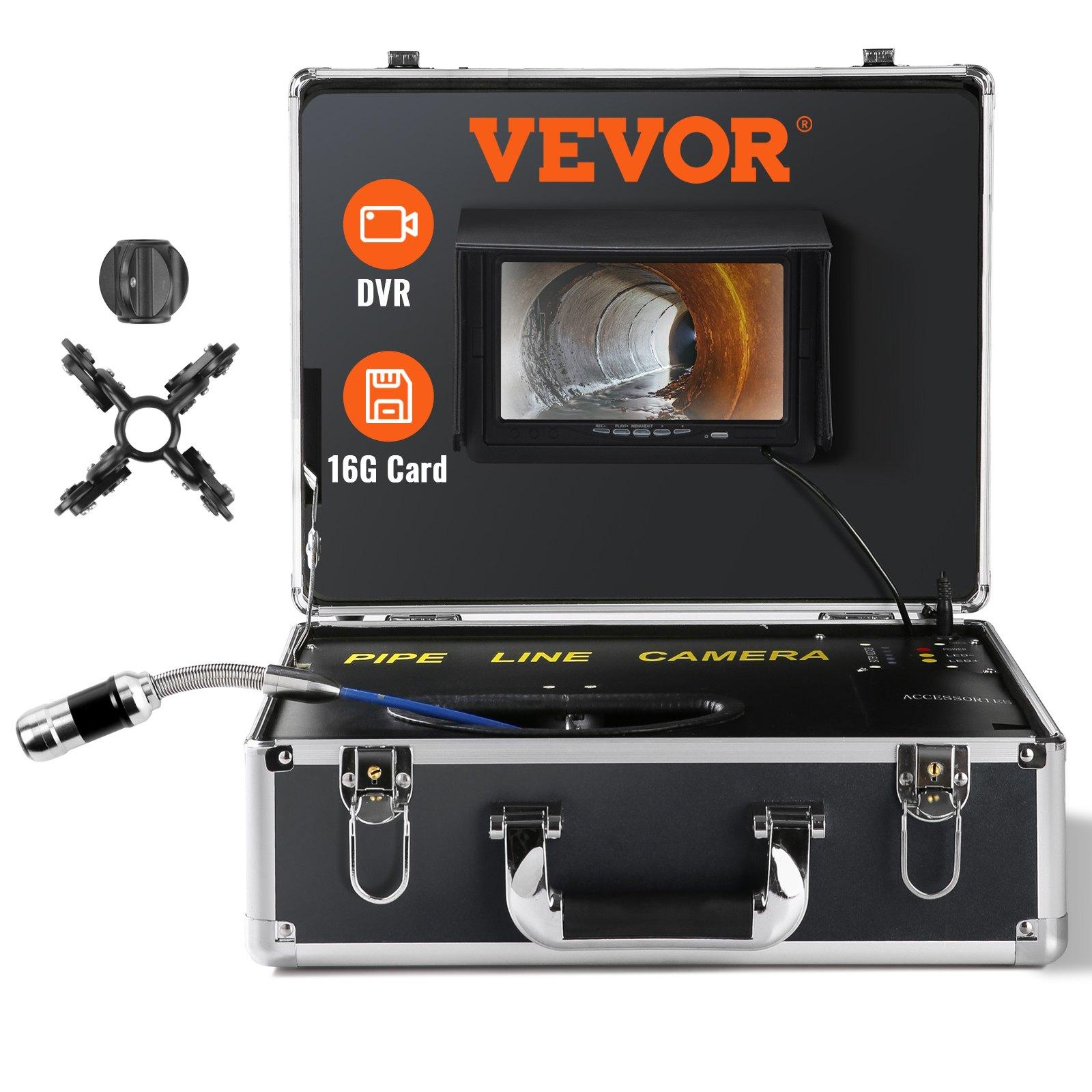 VEVOR Sewer Camera Pipe Inspection Camera