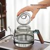YIHUTEA Automatic Glass Kettle & Ceramic Stove Set