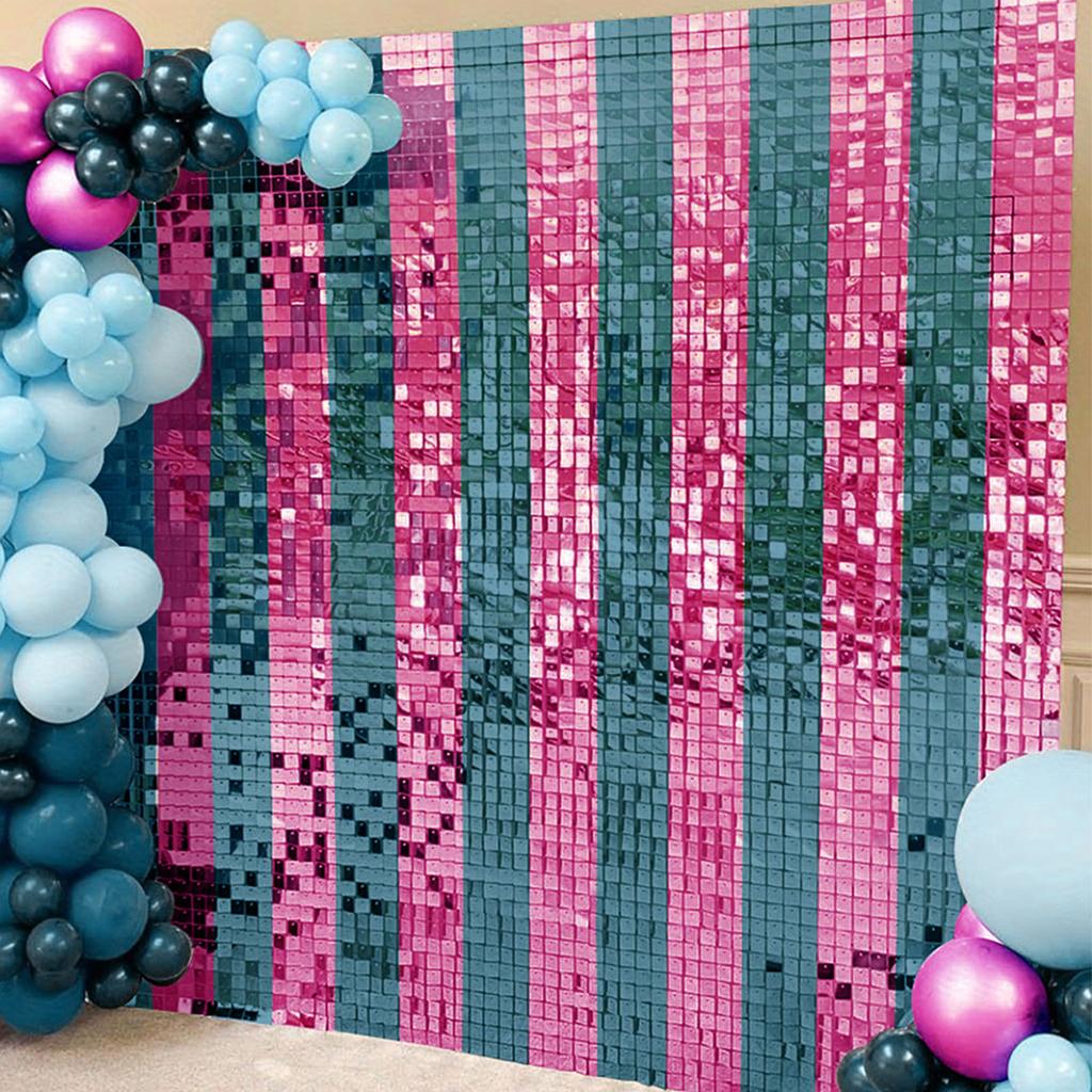 Rain Curtain Birthday Party Decorations Wall Drapes Baby Shower Supplies Rain Tinsel Foil Curtain Wedding Party Favors Backdrop