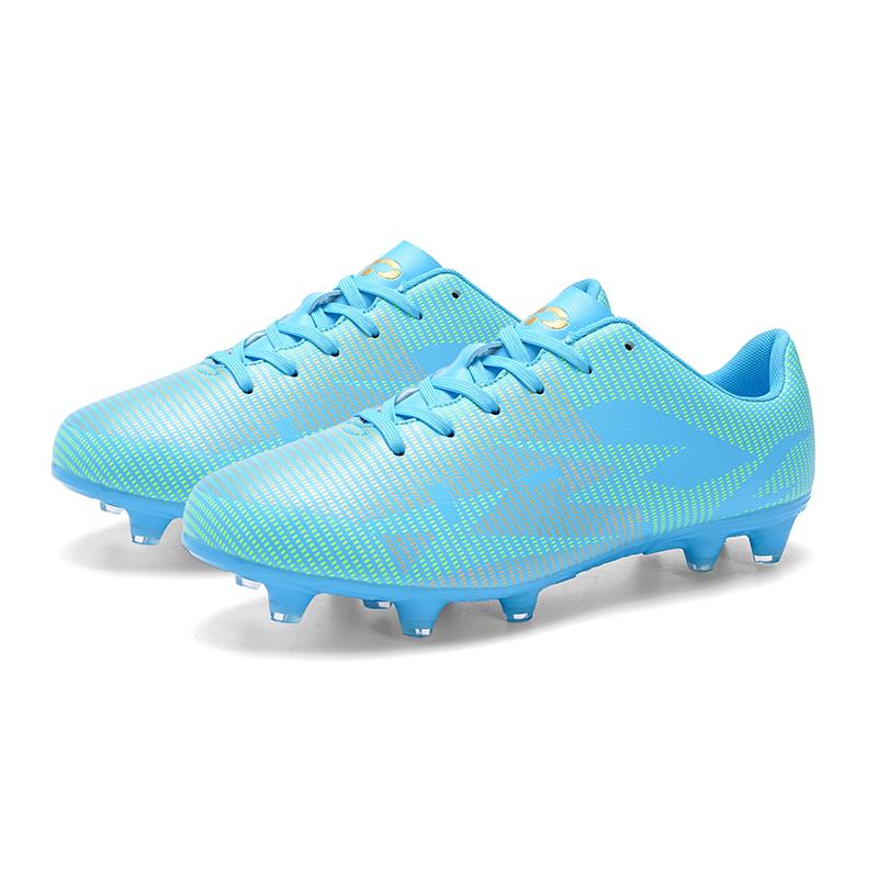 Football Shoes 32-45 Unisex Football Boots Are Tie High Elastic Socks Training Artificial Grassland Outdoor Sports Training Football Shoes